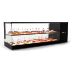 Vitrine rfrigre logic triple de prsentation 1 ou 2 niveaux - sayl