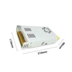 Vivalamp - transformateur led 500w 20a alimentation led 24v dc pour bande et ampoules driver