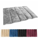 Bouillotte, coussin chauffant 45 x 30 cm pour le dos ou autres parties du corps - gris vivezen