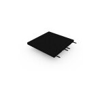 Vivol - dalle amortissante 35mm - 50x50cm - avec connecteurs - noir