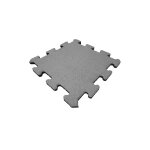 Vivol - dalle caoutchouc 25 mm - 50 x 50 cm - gris - syst�me puzzle - pi�ce centrale