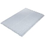 Dalle gravel fix pro - stabilisateur de gravier - env. 120 x 80 cm - 0, 9 m2 - blanc