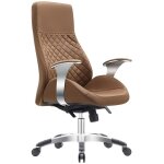 Vivol - fauteuil de bureau bologna - cognac