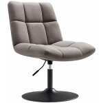 Vivol - fauteuil design lille - velours taupe