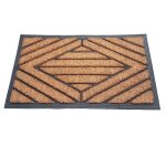 Paillasson caoutchouc / coco 40x70 cm - diamant