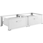 Socle lave - linge / sche - linge - 2 tiroirs