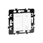 Interrupteur pour vmc 2 vitesses esprit - type de commandes - commande vmc 2 vitesses avec marche / arr�t ...