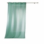 Voilage effet lin 140 x 280 cm haltona menthe