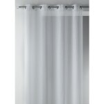 Voilage en étamine tissée grande largeur blanc 300x260 cm Voilage en étamine tissée grande largeur blanc 300x260 cm