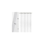 Voilage � ?illets blanc lunes et �toiles chambre enfant - longueur 260cm