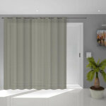 Soleil d ocre - noemie voilage, voile, polyester, blanc, par soleil d'ocre - 280 x 250 cm - taupe