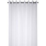 Voilage uni en grande largeur blanc 300x260 cm