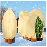Voile d'hivernage pour plantes ext�rieures 180x120cm, lot de 2 housses avec cordon de serrage � glissi�re, ...