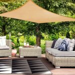 Voile d'ombrage imperm�able rectangulaire , toile ombrage pes r�sistant � l'eau, filet dombrage rectangle ...