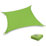 Voile d'ombrage protection solaire toile rectangulaire, auvent de voiture r�sistant aux uv avec corde ...