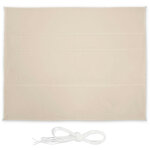 Relaxdays - voile d'ombrage rectangulaire, l x p: 5 x 6 m, imperm�able, anti - uv, tendeurs, terrasse, ...