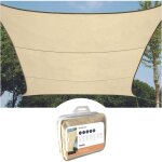 Voile d'ombrage, toile ombrage, toile extrieure terrasse, permable, respirant, protection contre uv, ...