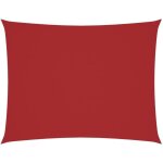 Voile de parasol tissu oxford rectangulaire 2x3 m rouge vidaxl Voile de parasol tissu oxford rectangulaire 2x3 m rouge vidaxl