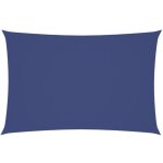 Voile de parasol tissu oxford rectangulaire 2x4 m bleu vidaxl