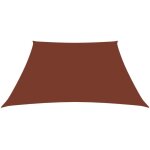 Voile de parasol tissu oxford trap�ze 2 / 4x3 m terre cuite - vidaxl