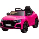 Voiture �lectrique audi rs q8 pour enfants, t�l�commande sans fil, recharge usb, couleur rose, jouet ...