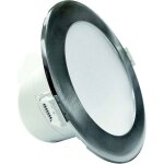 Vokil - collerette acier inoxydable - pour spot : 10 w - d�cor : inox - diam�tre : 113 mm - lampo