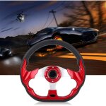 Volant de course, 320 mm, la dernire modification du volant de course en fibre de carbone mini volant ...