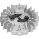 Volant moteur en alliage d'aluminium pour tron�onneuse husqvarna 272 61 268 xp - pi�ces de scie � cha�ne ...