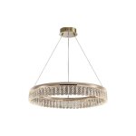 Volante - lustre moderne en cristal 60 cm