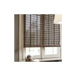 Volet roulant en lamelles de bambou 200x300cm ? syst�me d'attache en bois avec crochets m�tal ? adapt� ...