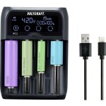 Chargeur de piles rondes nimh, nicd, li - ion, lifepo voltcraft ipc - 2