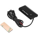 Voltmetre ampremetre numrique, bleu / rouge voltmtre de jauge de volt de l'affichage  led de 12v ...