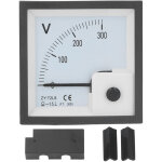 Voltm�tre analogique 0 - 300v, pointeur, panneau de voltm�tre, jauge de tension � aiguille pour �quipement ...