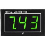 Voltm�tre cc 1 pc num�rique 0, 56 ? affichage led voltm�tre �tanche dc voltm�tre panneau (2. 5 - 30 v, ...