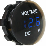 Voltm�tre imperm�able, mini testeur de tension � affichage num�rique dc 12v - 24v testeur � led pour ...
