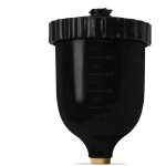 Vonroc gobelet  peinture - 600ml pour pistolet  peinture pro sg504ca
