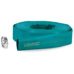 Kit tuyau plat pour pompes submersibles vonroc - universel, 10m x 32mm - pression maximale : 8 bar - ...