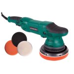 Vonroc - polisseuse excentrique 150mm 1050w. meule d'appui et 4 �ponges incluses