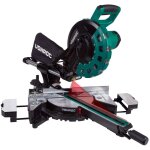Vonroc - scie � onglet radiale 2200w lame de scie � 254 mm 60 dents, largeur de coupe 340 mm - laser, ...