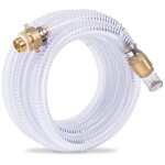 Vonroc - set de tuyau d'aspiration pour pompes � eau - 7m x 25mm, 1'' ? tuyau d'aspiration en spirale ...