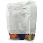 Housse d'hivernage plante avec cordon et zipper polypropyl�me 150g / m� 250x360cm blanc