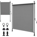Vounot� store vertical sans per�age 150x310cm extensible - brise - vue ext�rieur pour balcon terrasse ...