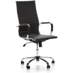 Fauteuil de bureau londres inclinable noir, cuir synthétique Fauteuil de bureau londres inclinable noir, cuir synthétique