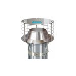 Extractor avec grillage anti volatile 125  140