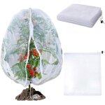 Vtizikl lot de 2 filets anti - insectes pour arbres fruitiers, filets anti - insectes pour plantes avec ...
