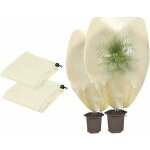 Vtizikl lot de 2 housses d'hivernage pour plantes, housses d'hivernage pour plantes d'ext�rieur, housse ...