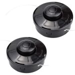 Vtizikl 2 pcs tonte accessoires fil t�te � double filetage automatique t�te de d�broussailleuse universelle ...
