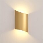 Vtizikl applique murale led moderne et cr�ative, dor�e, style post - moderne, luminaire luxe for chambre ...