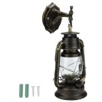 Vtizikl applique murale rustique en verre ambr�, bronze bross�, lampe industrielle farmhouse sconce porch ...