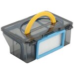 Vtizikl bo�te � poussi�re pour aspirateur robot v5s v3 v5 v5s pro avec filtre hepa + filtre hepa efficace ...